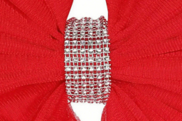 Large Red Christmas Door Bow - Festive Outdoor & Indoor Decoration, Durable Fabric, 60x80cm - thumbnail 8