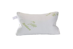 Bamboo Memory Foam Pillow - Orthopaedic Support, Anti-Bacterial, Standard Size - thumbnail 4