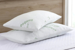 Bamboo Memory Foam Pillow - Orthopaedic Support, Anti-Bacterial, Standard Size - thumbnail 8