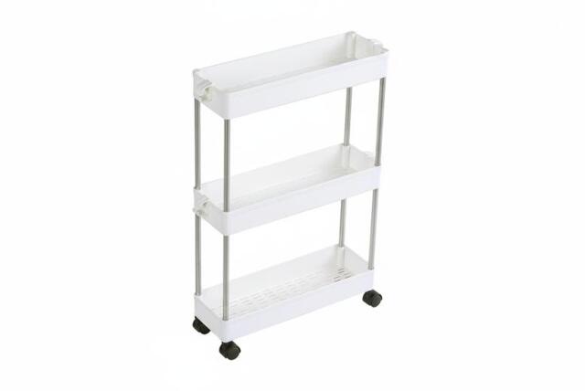 3-Tier Corner Storage Rack Shelf for Kitchen or Bathroom