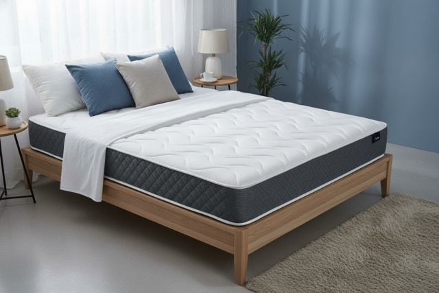 PRICE DROP! Cool Blue Gel Memory Foam Hybrid Mattress - 6 Sizes, Pressure Relief - image 1