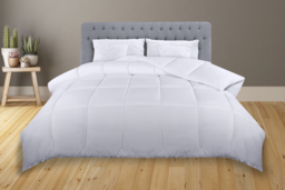 Hypoallergenic 7.5 Tog Duvet & 2 Ultra Bounce Pillows - Machine Washable, All-Season, 4 Sizes - thumbnail 8