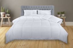 Hypoallergenic 7.5 Tog Duvet & 2 Ultra Bounce Pillows - Machine Washable, All-Season, 4 Sizes - thumbnail 6