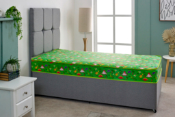 PRICE DROP! Kids' Dinosaur Print Deep Filled Spring Mattress - thumbnail 2