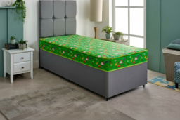PRICE DROP! Kids' Dinosaur Print Deep Filled Spring Mattress - thumbnail 5