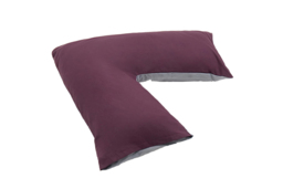 XL V Pillow with Two-Tone Pillowcase - 8 Colour Options - thumbnail 1