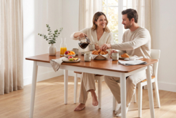 Rectangular Wooden Dining Table - thumbnail 7
