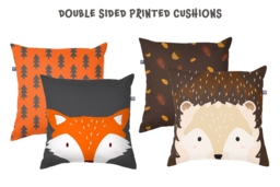 Playful Animal-Themed Beanbag Bundles for Kids - Hedgehog & Fox Designs - thumbnail 8