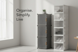 PRICE DROP! 6 or 8-Tier Space-Saving Shoe Storage - Cabinet or Box Units - thumbnail 6