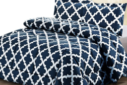 PRICE DROP! All Seasons Printed Coverless Microfibre Duvet - Hypoallergenic, Machine Washable, 4 Sizes, Modern Design - thumbnail 7