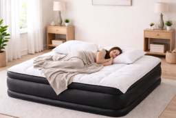 Trendi Inflatable Air Mattress with Built-In Electric Pump - Single or King Size - thumbnail 7