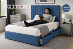 Selma Divan Bed: Multiple Sizes and Colour Options - thumbnail 6