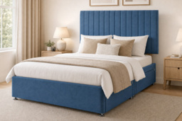Selma Divan Bed: Multiple Sizes and Colour Options - thumbnail 1