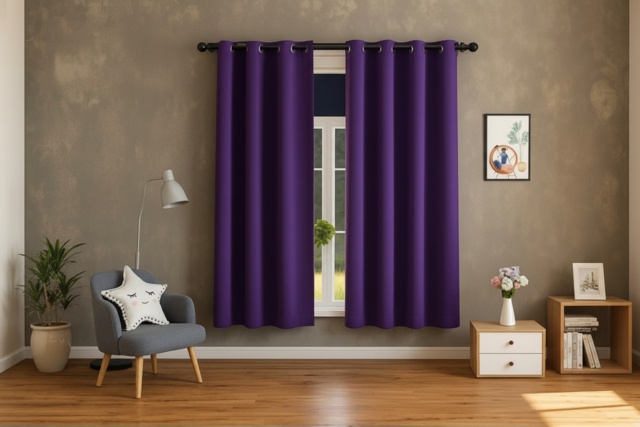 Thermal Insulated Blackout Curtains in 9 Colour Options - image 1