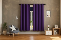 Thermal Insulated Blackout Curtains in 9 Colour Options - thumbnail 1