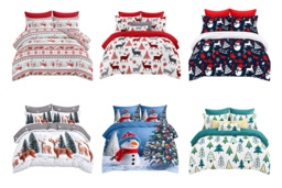 Festive Christmas Duvet Set - Multiple Size & Seasonal Design Options - thumbnail 1