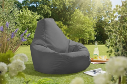 Giant Cord Highback Beanbag Chair - Indoor/Outdoor, Water-Resistant, Kids & Adult Sizes - thumbnail 6