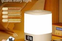 LED Table Lamp Night Light - Energy Efficient, Remote Control, Modern Minimalist - thumbnail 7
