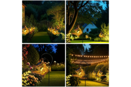 Solar LED Watering Can Fairy Lights - Weatherproof - thumbnail 3