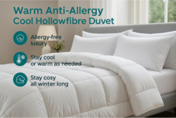 Anti-Allergy Feels Like Down Winter Duvet - Hypoallergenic, Machine Washable, 13.5/15/16.5 Tog, 4 Sizes - thumbnail 6