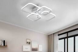 Energy-Efficient Semi-Flush LED Ceiling Light - thumbnail 4