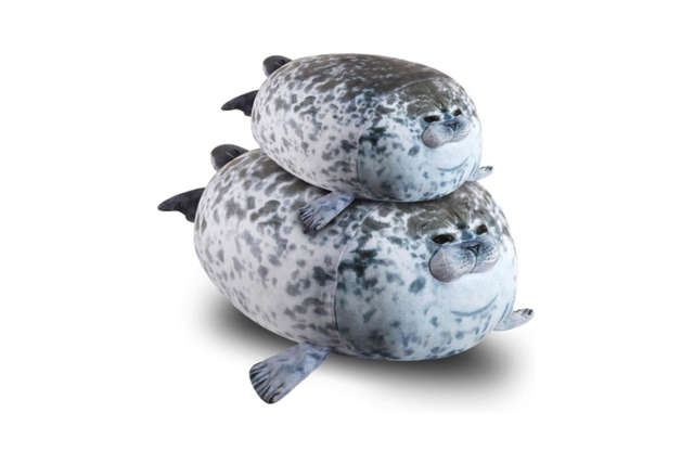 Ultra-Soft Plush Chubby Blob Seal Pillow - Skin-Friendly, Lifelike Design, 4 Sizes - image 1