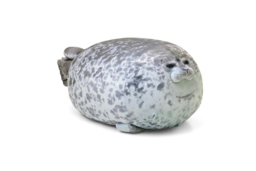 Ultra-Soft Plush Chubby Blob Seal Pillow - Skin-Friendly, Lifelike Design, 4 Sizes - thumbnail 4