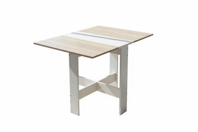Versatile Modern Drop Leaf Dining Table for Space-Saving Functionality - image 1