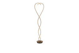 Heart-Shaped Swirling LED Floor Lamp - thumbnail 1