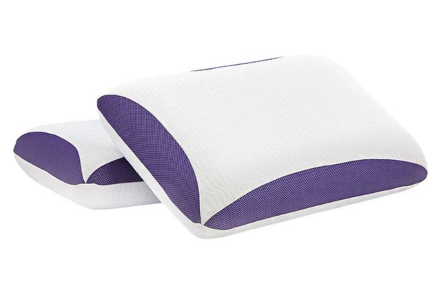 EARLY BIRD! REM-Fit 400 Hypoallergenic Memory Foam Crumbed Pillow - Cooling, Machine Washable, Contoured Support - image 1