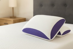 EARLY BIRD! REM-Fit 400 Hypoallergenic Memory Foam Crumbed Pillow - Cooling, Machine Washable, Contoured Support - thumbnail 2