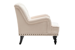 PRICE DROP! Darwin Tufted Accent Chair - Grey, Cream, Mustard or Blue! - thumbnail 8