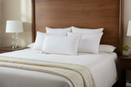 PRICE DROP! Luxury Goose Feather & Down Pillows - Hypoallergenic, Breathable, Standard Size - Pack of 2 or 4 - thumbnail 6