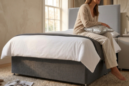 Divan Bed Set with Mattress & Optional Storage - 6 Sizes & 7 Colours - thumbnail 8