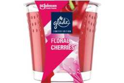 Glade Glass Scented Candle Bundle - Modern Glass Home Decor, Essential Oil Candles, 129g & 224g - thumbnail 3