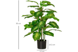 PRICE DROP! Modern Evergreen Artificial Tree in Pot - Lifelike Plastic Plant, Indoor Outdoor Home Decor - thumbnail 7
