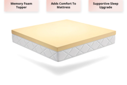 Memory Foam Mattress Topper - 8 Options! - thumbnail 3