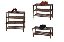 Wooden Shoe Rack in 3 Sizes and 3 Colours - thumbnail 7