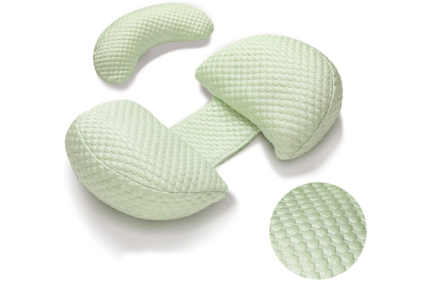 U-Shape Maternity Pregnancy Pillow - Super Soft, Adjustable, Machine Washable, 3 Colour Options - image 1