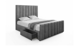 Luxury Rio Divan Bed: Premium Memory Sprung Foam Mattress & Optional Storage Drawers - 6 Sizes & 10 Colours - thumbnail 3