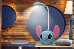 Lilo & Stitch LED Desk Lamp with Pencil Sharpener - Foldable, Energy Efficient, Kids' Table Light - thumbnail 3