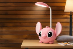 Lilo & Stitch LED Desk Lamp with Pencil Sharpener - Foldable, Energy Efficient, Kids' Table Light - thumbnail 6
