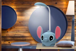 Lilo & Stitch LED Desk Lamp with Pencil Sharpener - Foldable, Energy Efficient, Kids' Table Light - thumbnail 7