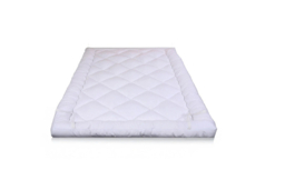 Plush Memory Foam Mattress Topper with Breathable Quilted Fabric Comfort - thumbnail 5