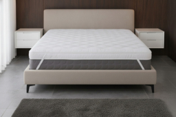 Plush Memory Foam Mattress Topper with Breathable Quilted Fabric Comfort - thumbnail 6