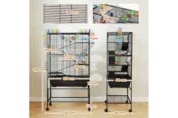 5-Tier Hamster Cage for Syrian Hamsters & Rats - Multi-Level, Easy Clean, Portable Small Pet Habitat - thumbnail 3