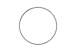 Modern Nordic Round Bathroom Mirror with Defogging Feature & Black Frame