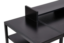 PRICE DROP! Ergonomic Office Desk with Monitor Stand & Storage Shelves - thumbnail 8