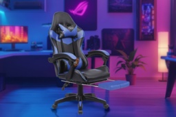 PRICE DROP! Recliner Massage Gaming Chair with Leg Rest & Head Rest! - thumbnail 2