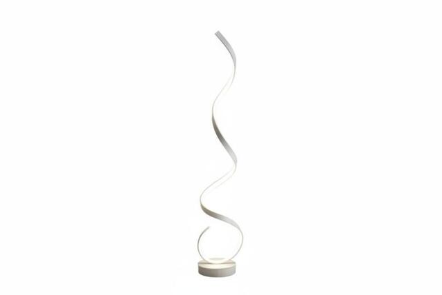 Modern Energy-Efficient Spiral LED Floor Lamp - Minimal Design & Ambient White Light - image 1